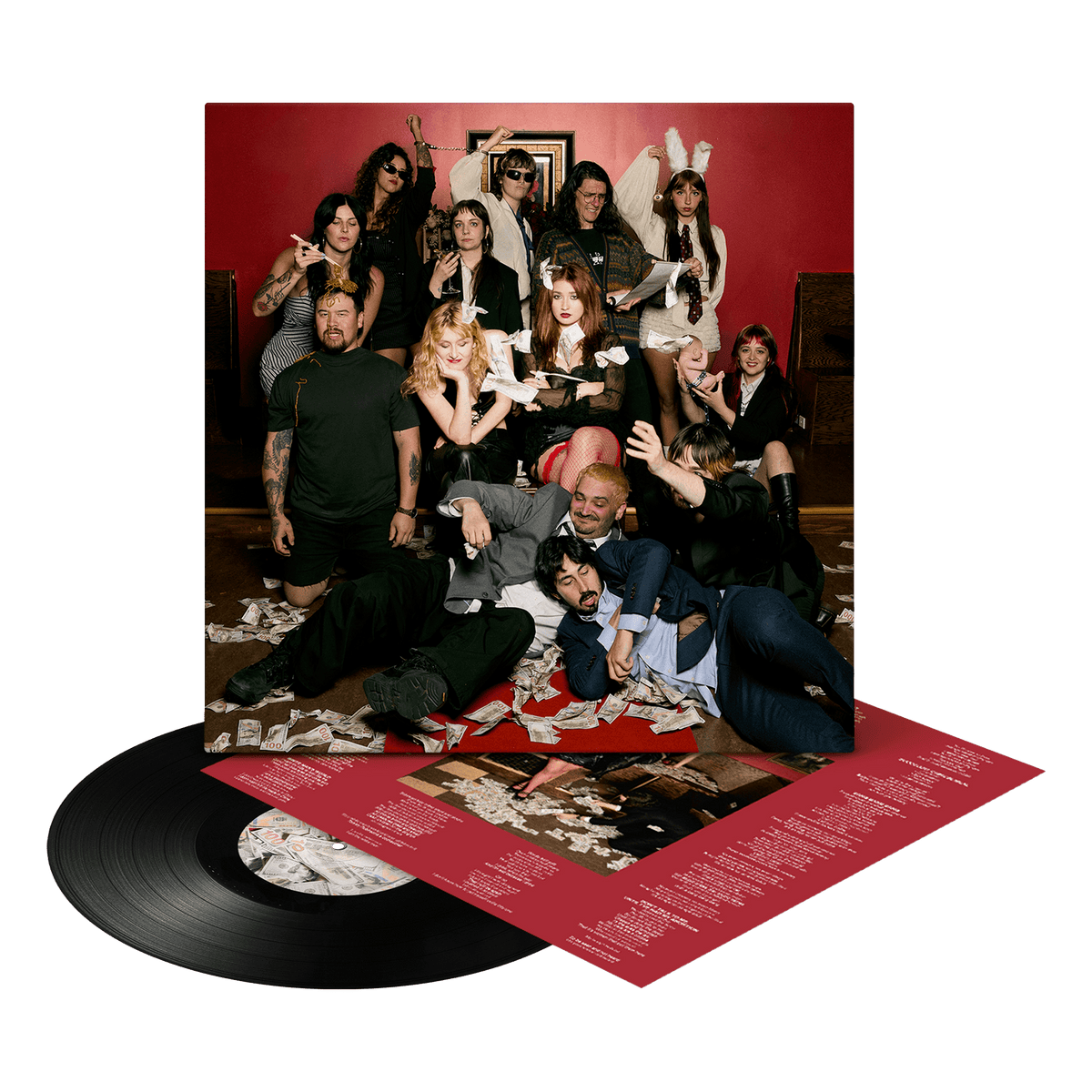 No Refunds LP - Balaclava Black