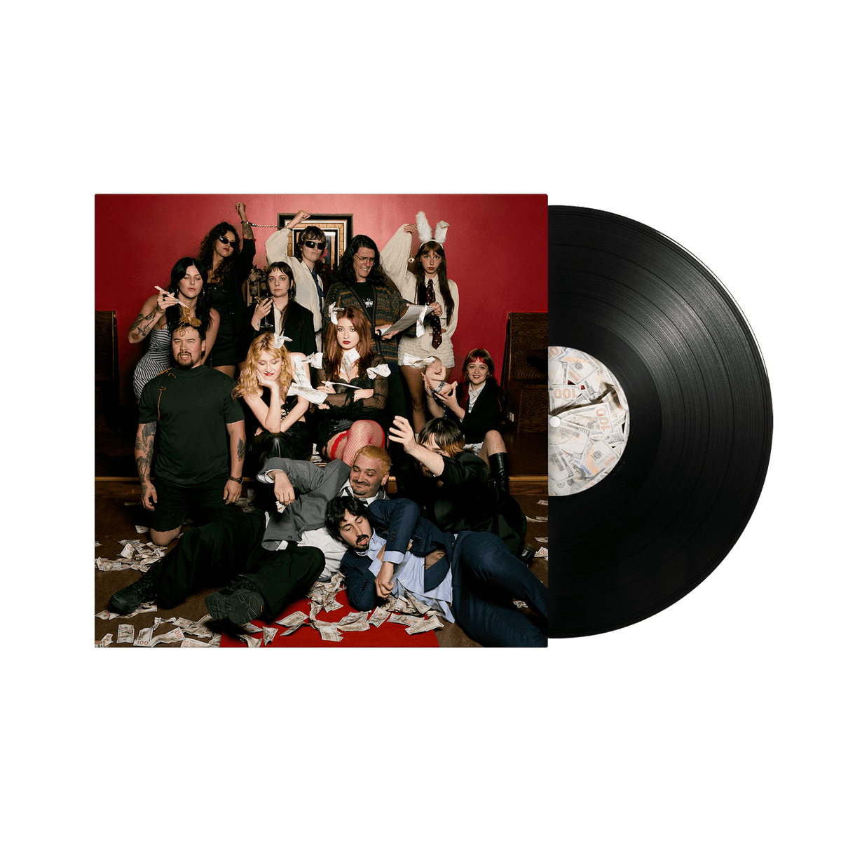 No Refunds LP - Balaclava Black