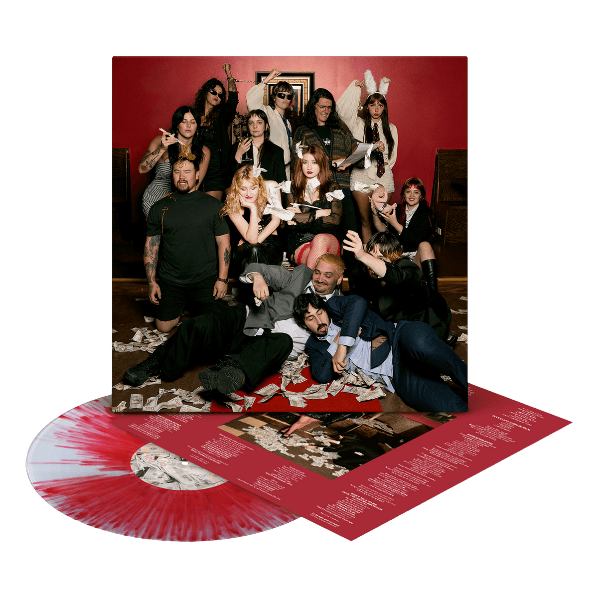 No Refunds LP - Free Bleed Splatter