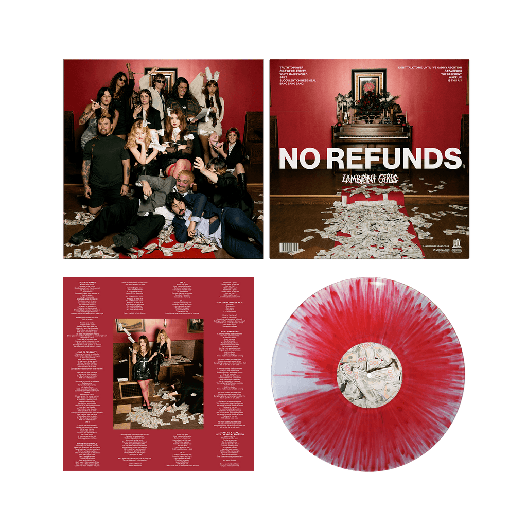 No Refunds LP - Free Bleed Splatter