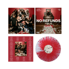 No Refunds LP - Free Bleed Splatter