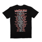 Winter Tour 2025 Tee - Black