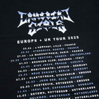 EU/UK 2025 Tour Tee - Black