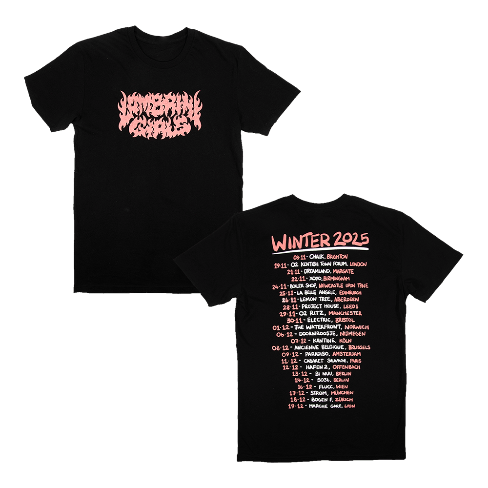 Winter Tour 2025 Tee - Black