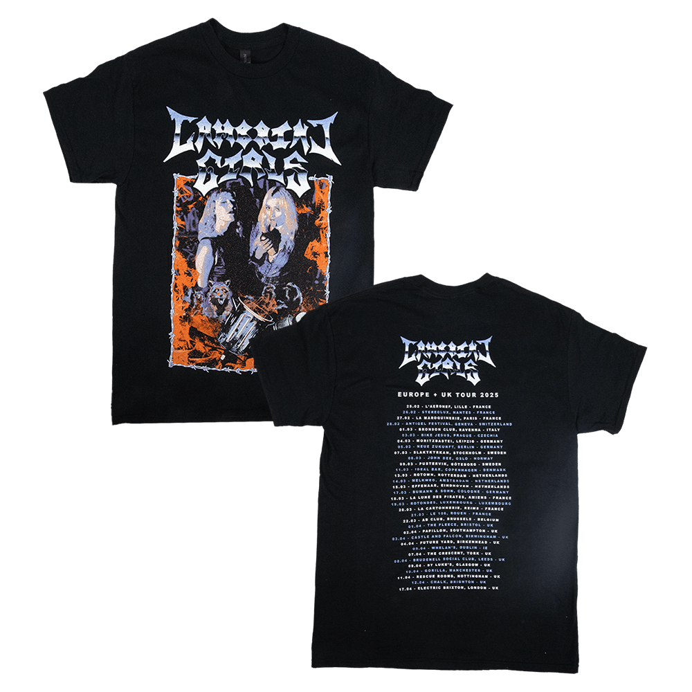 EU/UK 2025 Tour Tee - Black